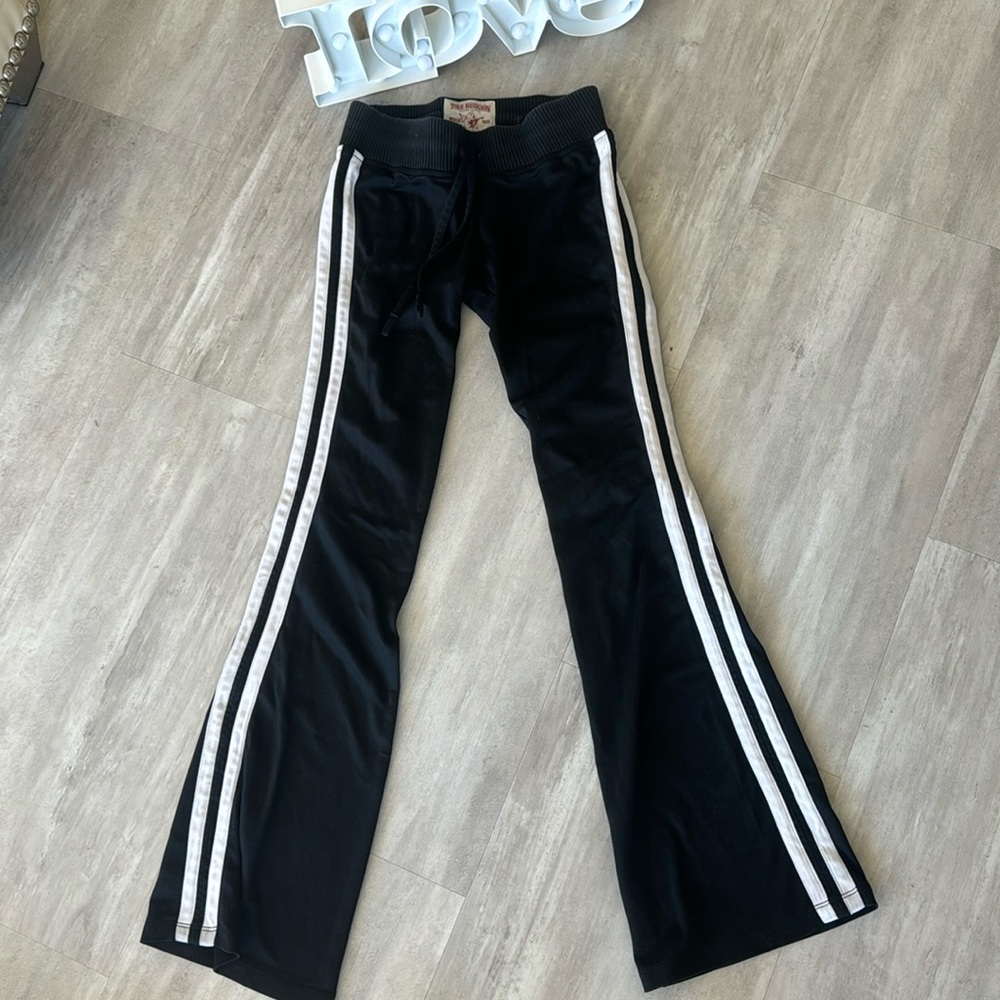 Pre loved Vintage True Religion Flare Track Pants